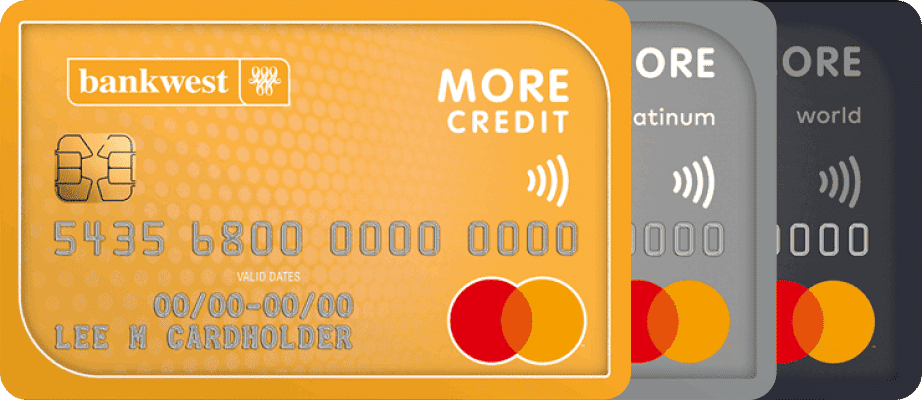 More Mastercard credit card