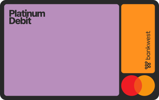 Platinum Debit Mastercard - Lavender