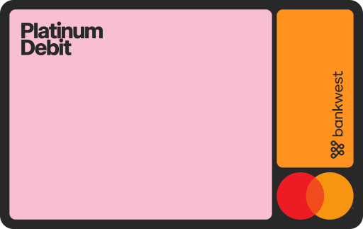 Platinum Debit Mastercard - Piglet