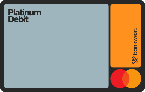 Platinum Debit Mastercard - Powder