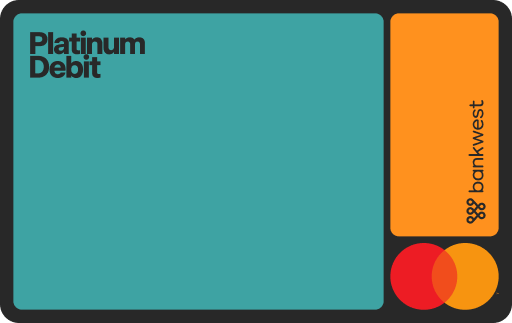 Platinum Debit Mastercard - Teal