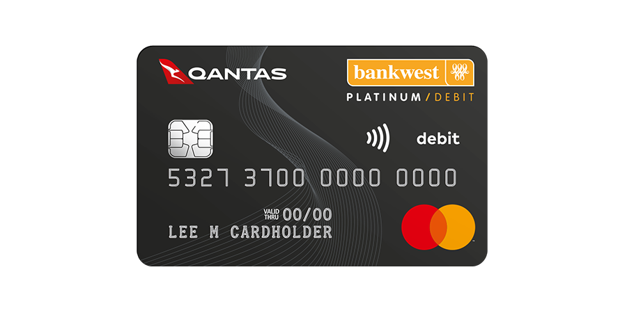Bankwest Qantas Platinum Debit Mastercard
